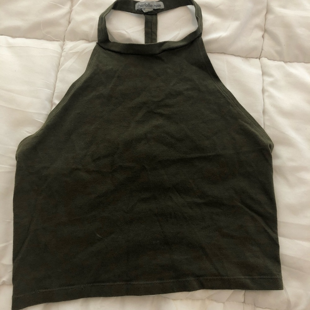 Robbed crop top
